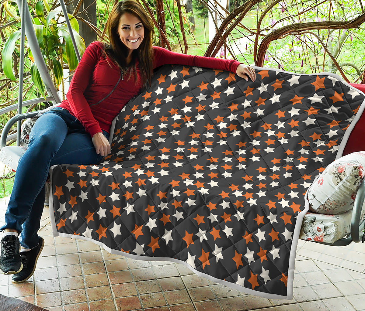 Halloween Star Pattern Print Quilt