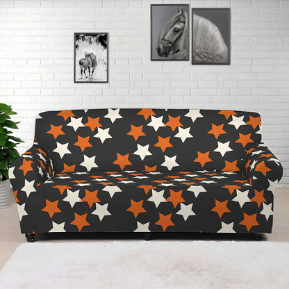 Halloween Star Pattern Print Sofa Cover