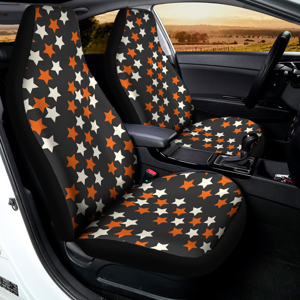 Halloween Star Pattern Print Universal Fit Car Seat Covers