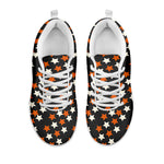 Halloween Star Pattern Print White Sneakers