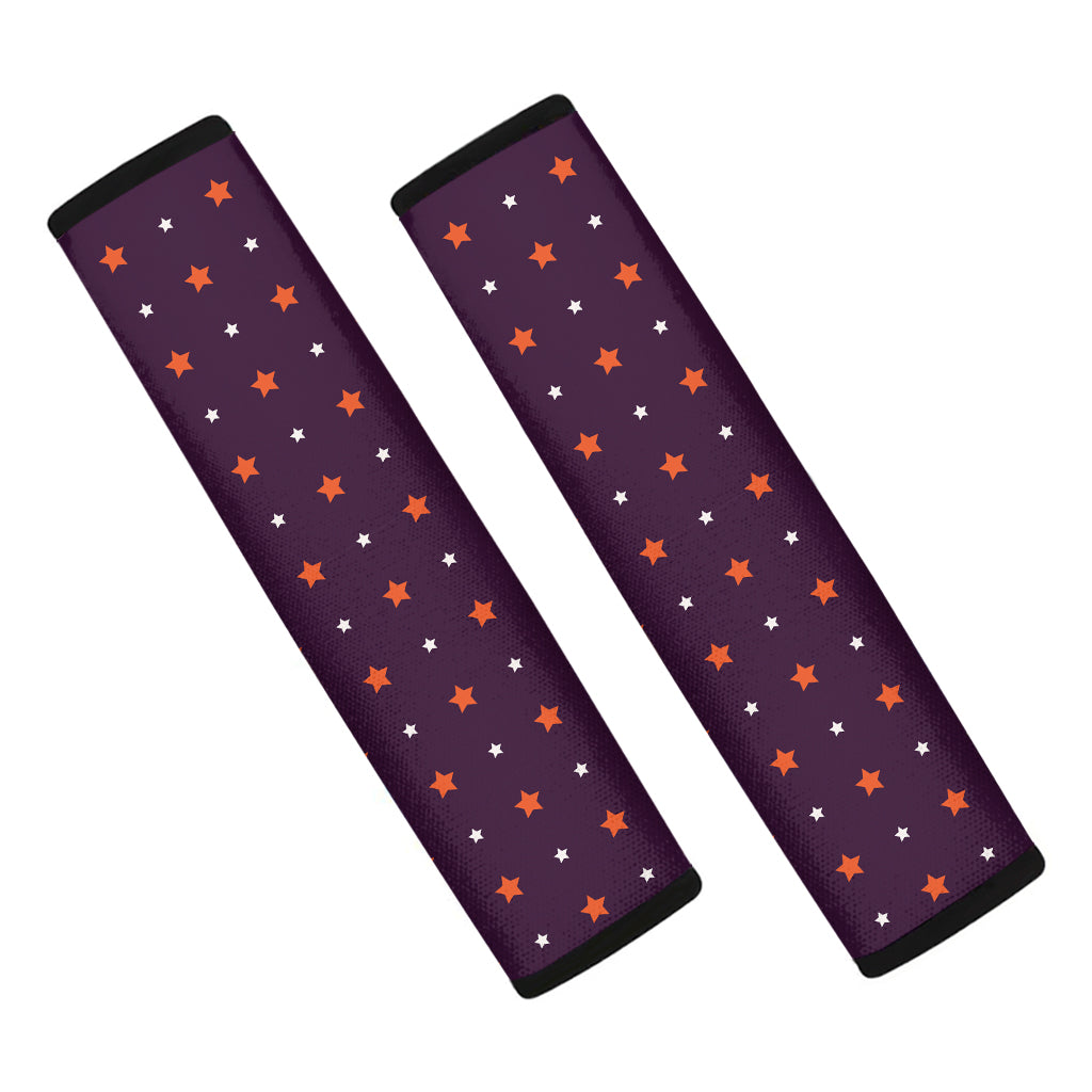 Halloween Stars Pattern Print Car Seat Belt Covers