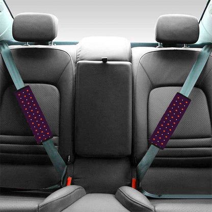 Halloween Stars Pattern Print Car Seat Belt Covers