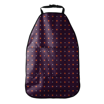 Halloween Stars Pattern Print Car Seat Organizers