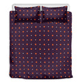 Halloween Stars Pattern Print Duvet Cover Bedding Set