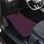 Halloween Stars Pattern Print Front Car Floor Mats