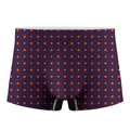 Halloween Stars Pattern Print Men's Boxer Briefs