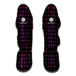 Halloween Stars Pattern Print Muay Thai Shin Guard