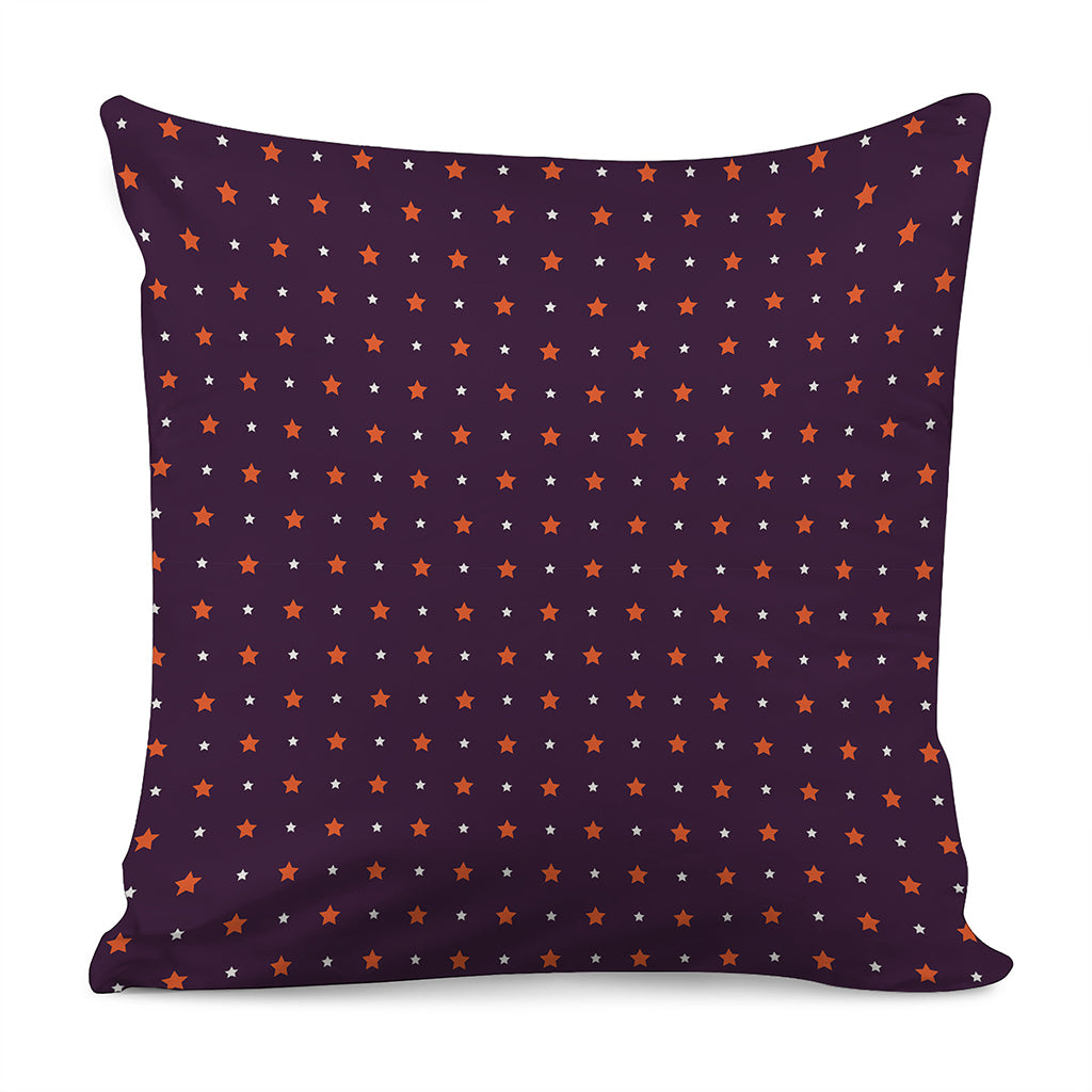 Halloween Stars Pattern Print Pillow Cover