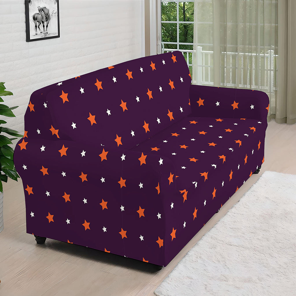 Halloween Stars Pattern Print Sofa Cover