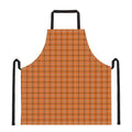 Halloween Tattersall Pattern Print Apron