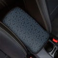 Halloween Vampire Bat Pattern Print Car Center Console Cover