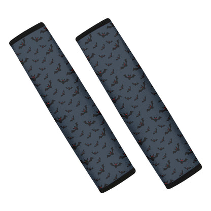 Halloween Vampire Bat Pattern Print Car Seat Belt Covers
