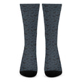 Halloween Vampire Bat Pattern Print Crew Socks
