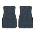 Halloween Vampire Bat Pattern Print Front Car Floor Mats
