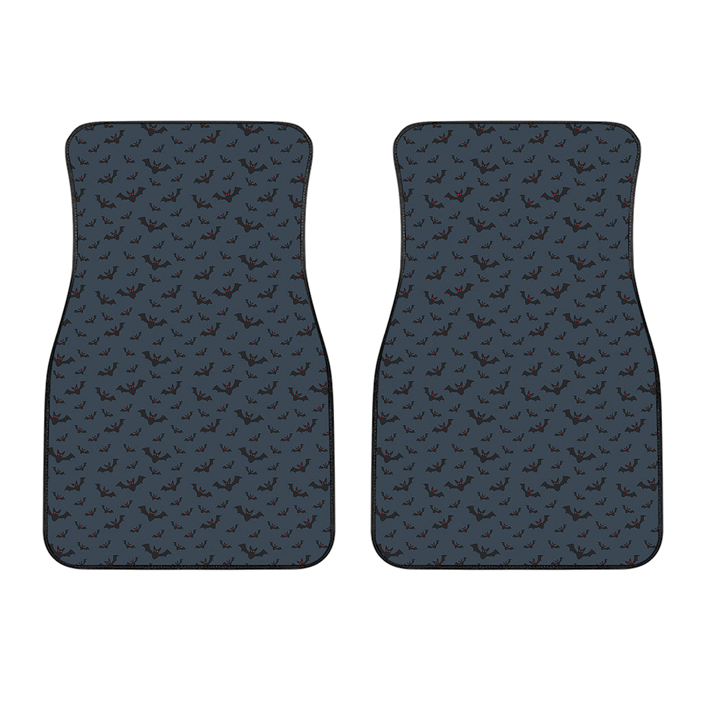 Halloween Vampire Bat Pattern Print Front Car Floor Mats