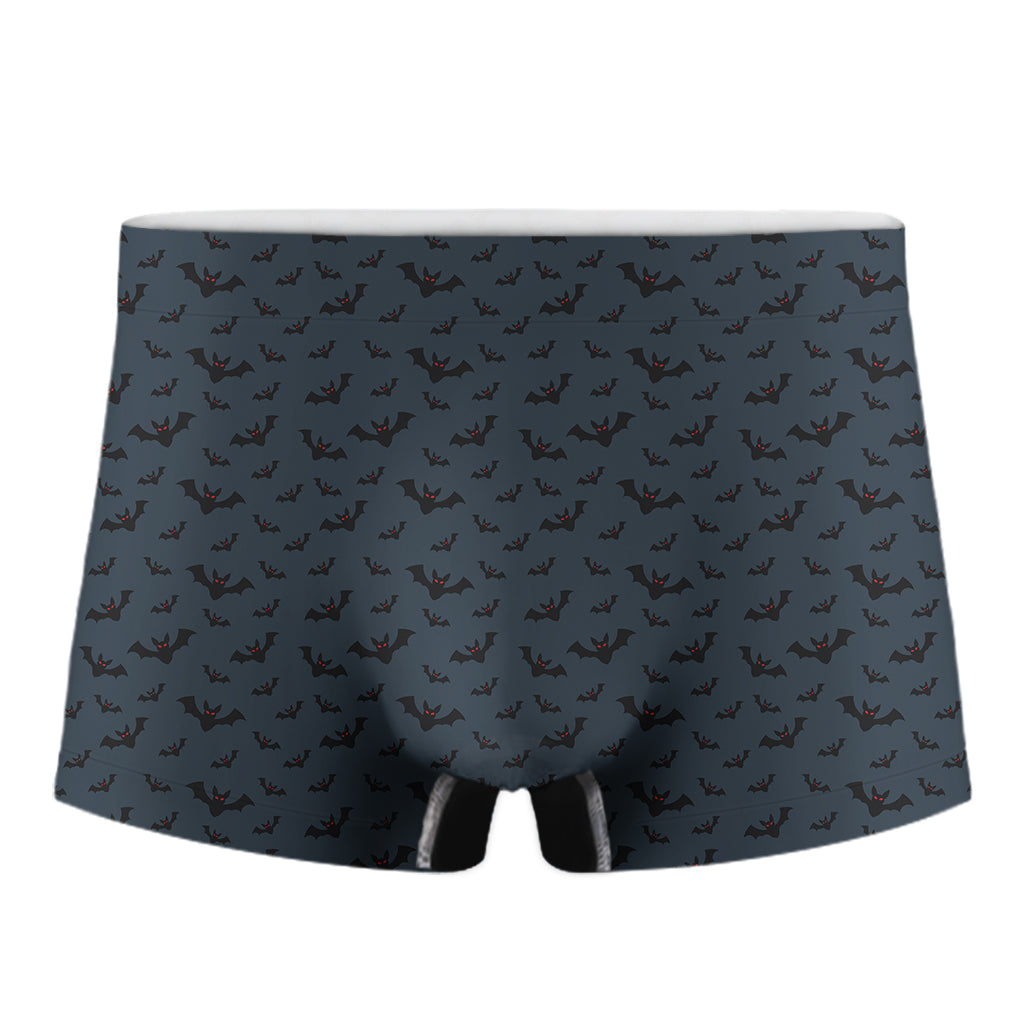 Halloween Vampire Bat Pattern Print Men's Boxer Briefs