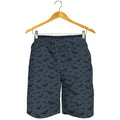 Halloween Vampire Bat Pattern Print Men's Shorts
