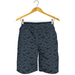 Halloween Vampire Bat Pattern Print Men's Shorts