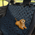 Halloween Vampire Bat Pattern Print Pet Car Back Seat Cover