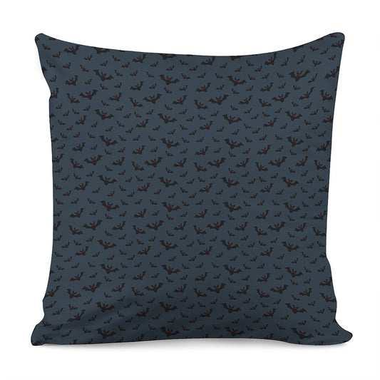 Halloween Vampire Bat Pattern Print Pillow Cover