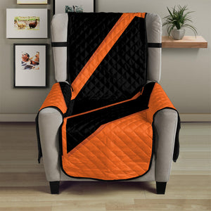 Halloween Vampire Coffin Print Armchair Protector