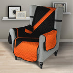 Halloween Vampire Coffin Print Armchair Protector