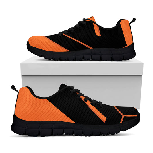 Halloween Vampire Coffin Print Black Sneakers