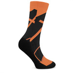 Halloween Vampire Coffin Print Crew Socks