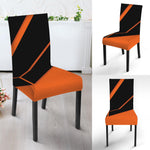 Halloween Vampire Coffin Print Dining Chair Slipcover