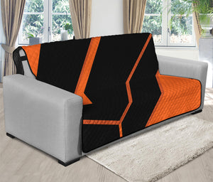 Halloween Vampire Coffin Print Futon Protector