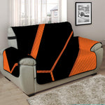 Halloween Vampire Coffin Print Half Sofa Protector