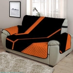 Halloween Vampire Coffin Print Half Sofa Protector