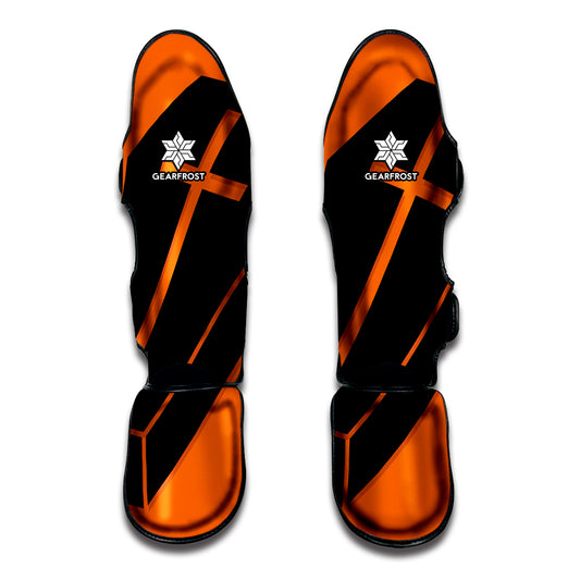 Halloween Vampire Coffin Print Muay Thai Shin Guard