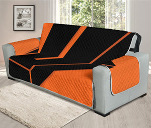 Halloween Vampire Coffin Print Oversized Sofa Protector