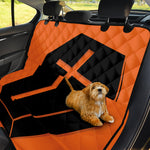 Halloween Vampire Coffin Print Pet Car Back Seat Cover