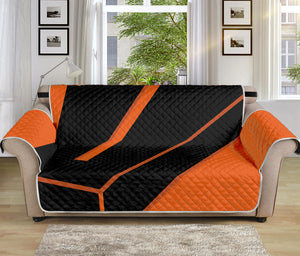 Halloween Vampire Coffin Print Sofa Protector