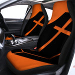 Halloween Vampire Coffin Print Universal Fit Car Seat Covers