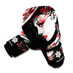 Halloween Vampire Girl Print Boxing Gloves