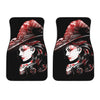 Halloween Vampire Girl Print Front Car Floor Mats