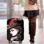 Halloween Vampire Girl Print Luggage Cover