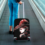 Halloween Vampire Girl Print Luggage Cover