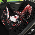 Halloween Vampire Girl Print Pet Car Back Seat Cover
