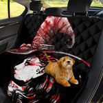 Halloween Vampire Girl Print Pet Car Back Seat Cover