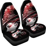 Halloween Vampire Girl Print Universal Fit Car Seat Covers