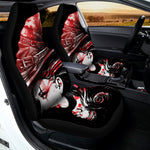 Halloween Vampire Girl Print Universal Fit Car Seat Covers