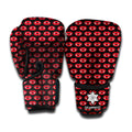 Halloween Vampire Lips Pattern Print Boxing Gloves