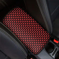 Halloween Vampire Lips Pattern Print Car Center Console Cover