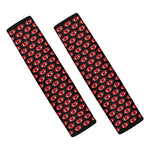 Halloween Vampire Lips Pattern Print Car Seat Belt Covers