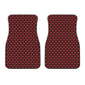 Halloween Vampire Lips Pattern Print Front Car Floor Mats