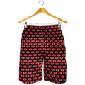 Halloween Vampire Lips Pattern Print Men's Shorts